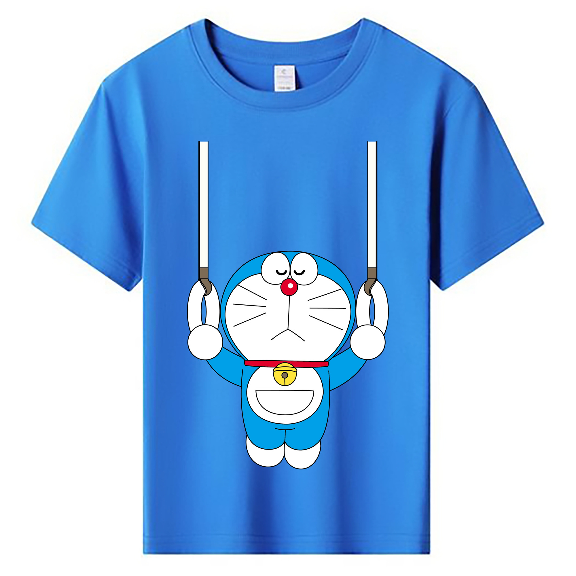 （画像用） ドラえもん Doraemon 綿100％キッズTシャツ（フロントプリント）
